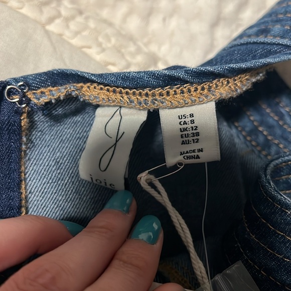Joie a line mini denim dress NWT - Picture 5 of 5